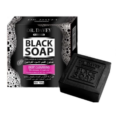Picture of Davey Black Soap - 100 ml Oily Control Acne care Deep Clean