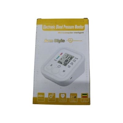 Picture of Electronic Blood Pressure Monitor ARM Style 12-24 HOURS Blood Pressure Machine