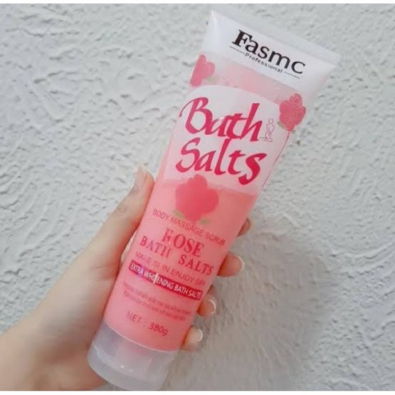 Picture of Fasmc Bath Salts Rose Body Massage Scrube - 380g-Rose