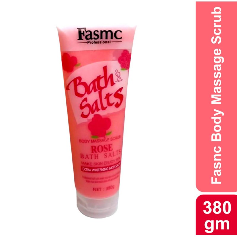 Picture of Fasmc Bath Salts Rose Body Massage Scrube - 380g-Rose
