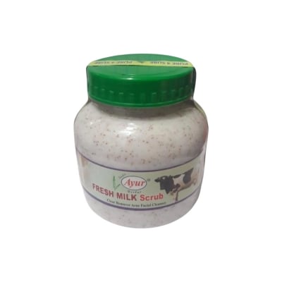 Picture of Ayur Herbal Milk Facial Scrub - 250ml-White