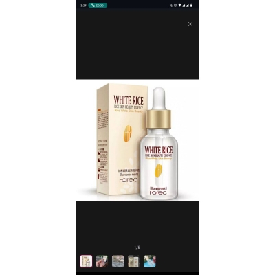 Picture of Rice Serum white (Original) - Hchana (ROREC) Rice vitamin c Serum & Moisturizing -