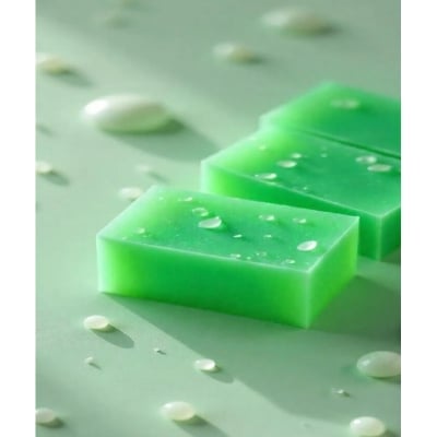 Picture of Neem Soap Base Pure Chemical Free Melt Soap Base Bar For Soap Making (300 Gm)