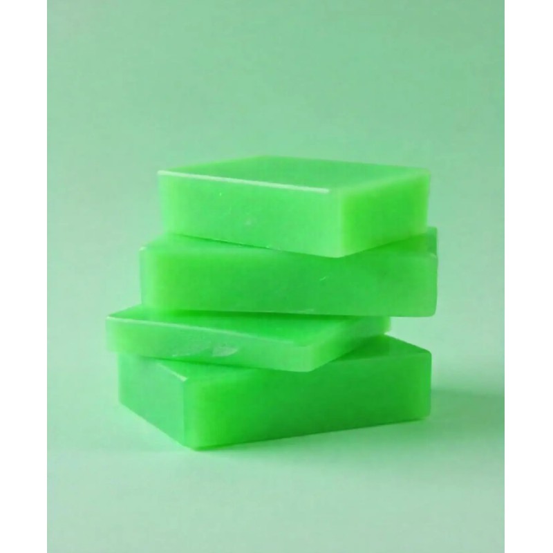 Picture of Neem Soap Base Pure Chemical Free Melt Soap Base Bar For Soap Making (300 Gm)