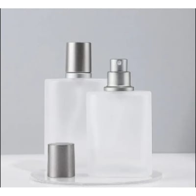Picture of Glass Empty Bottle for Perfume Decants (Atomizer) 50 ML-White