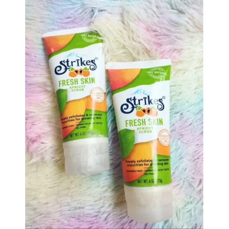 Picture of Strikes Fresh Skin Apricot Scrub 170gm