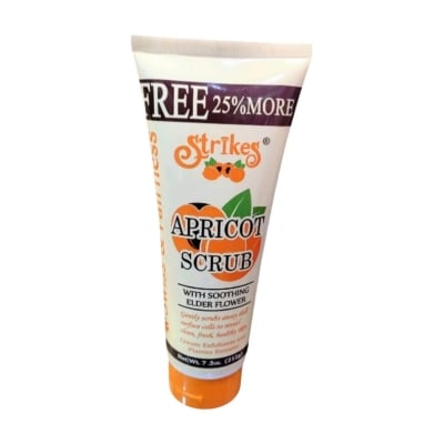 Picture of Strikes Apricot Scrub With Soothing Elder Flower 212gm