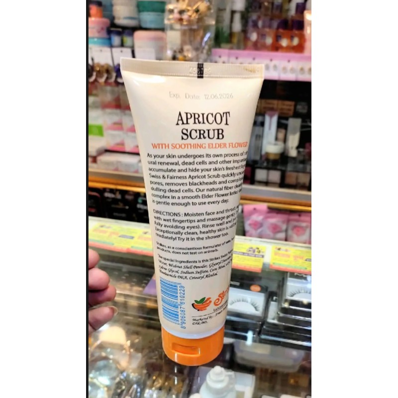 Picture of Strikes Apricot Scrub With Soothing Elder Flower 212gm