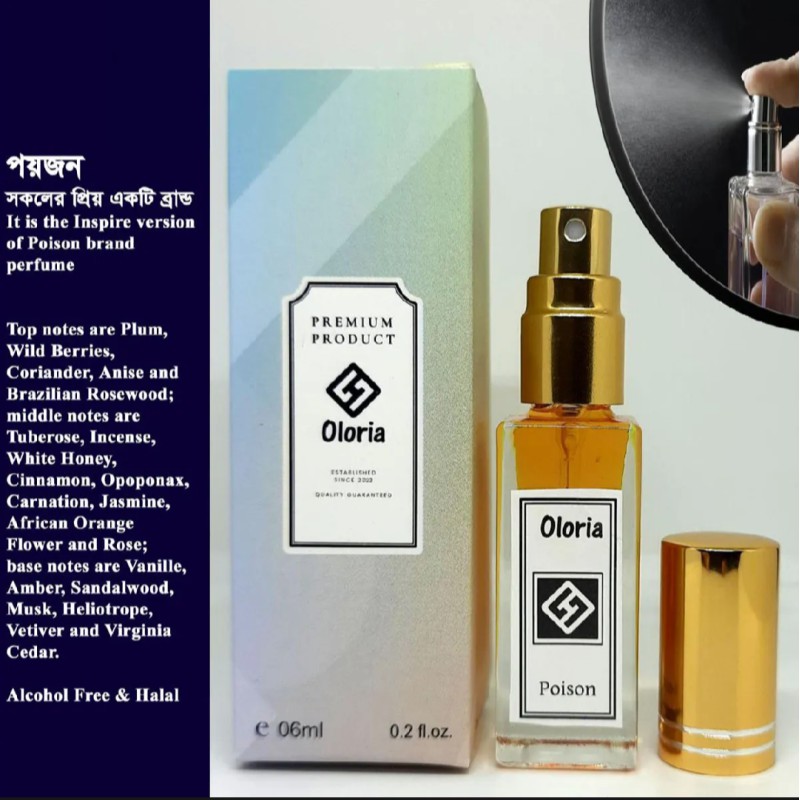 Picture of Afifa Trusted Shop|Poison Perfume Attar - Discover the Intensity of Alcohol-Free Fragrance - 6ml for a Mysterious Allure |