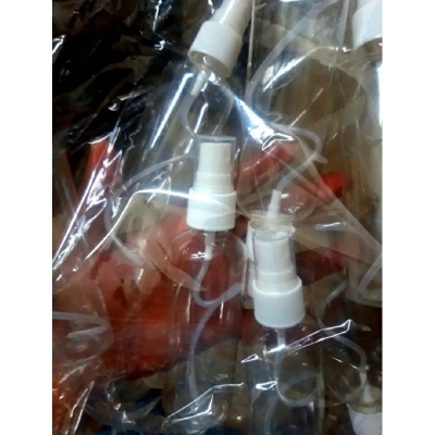 Picture of Transparent Empty Spray (1Pcs) Bottle 100 ml Spray Bottle. Afifa Trusted Shop-White