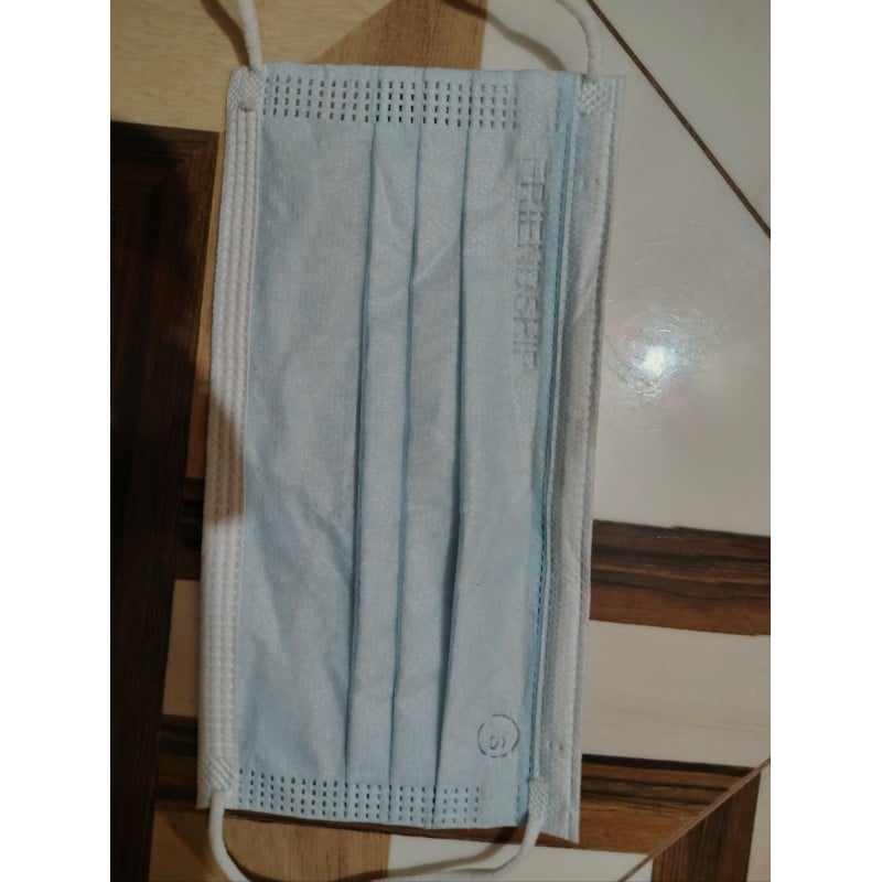Picture of 3 Ply/Layer Disposable Surgical Face Mask - 50 Pcs | Afifa Trusted Shop-Dark blue