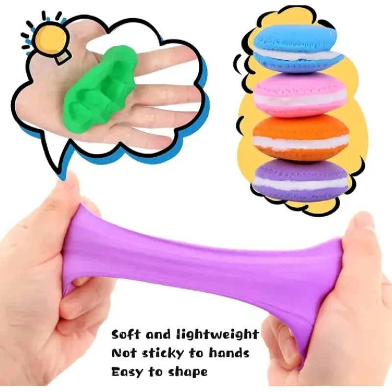 Picture of 12 Colors Soft Super Light Clay Modeling Air Dry Clay For DIY Handmade Toys-Afifa Trusted Shop|-12 Color