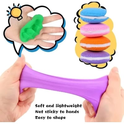 Picture of 12 Colors Soft Super Light Clay Modeling Air Dry Clay For DIY Handmade Toys-Afifa Trusted Shop|-12 Color