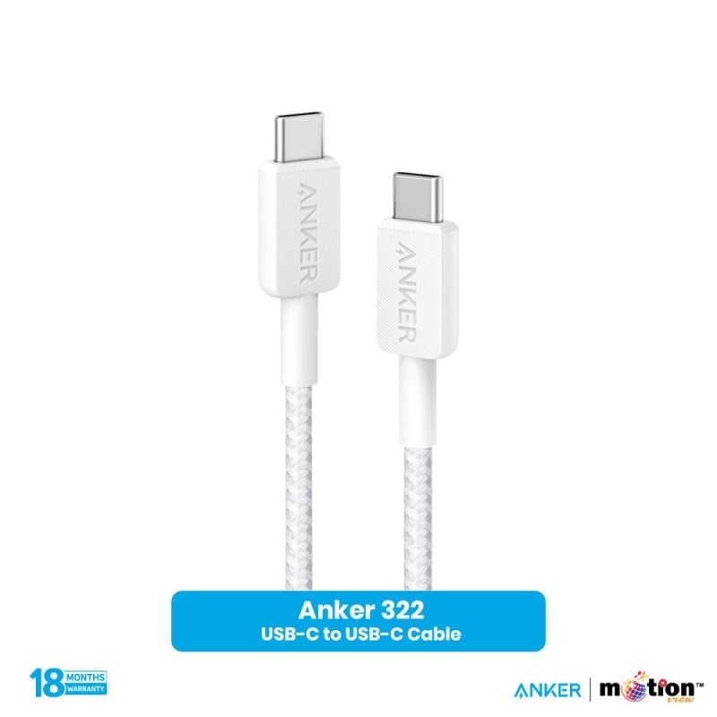 Picture of Anker 322 USB-C to USB-C Cable (3ft Braided)