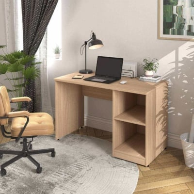 Picture of Furni Zone Multi-Function Study Desk Modern Ergonomic Computer Desk With Cabinet For Study Room