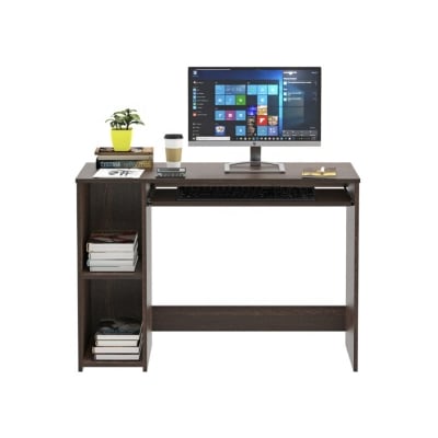 Picture of Furni Zone Mallium Brown Color Study/Labtop Table