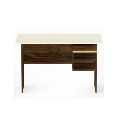 Picture of Furni Zone Premium Design Amalet Study Table Brown And White Color