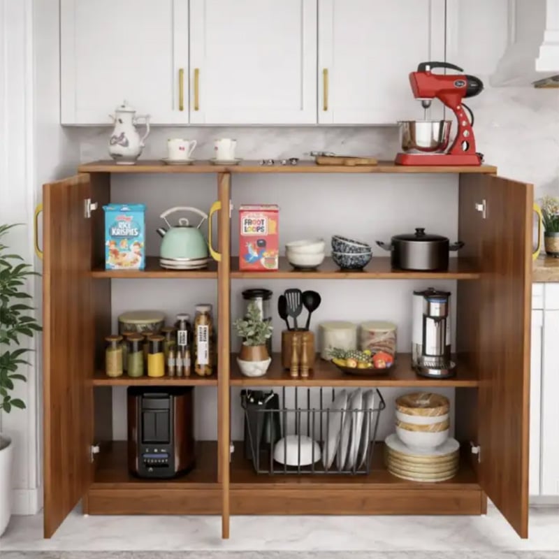 Picture of Furni Zone Avenue Venture Multipurpose Crockery Storage Cabinet (Do-It-Yourself)