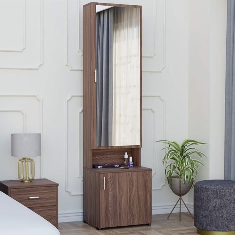 Picture of Furni Zone Dressing Table With Storage & Makeup Vanity Dressing Table For Home(Finish Color - Suntic/Black(Do-It-Yourself))