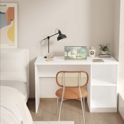 Picture of Furni Zone Multi-Function Study Desk Modern Ergonomic Computer Desk With Cabinet For Study Room
