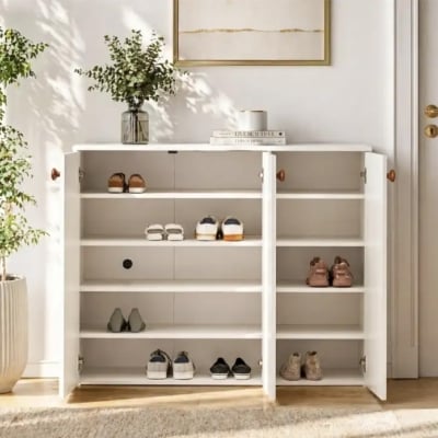 Picture of Furni Zone Home Delight Modern Multipurpose Shoe Storage Cabinet For Home