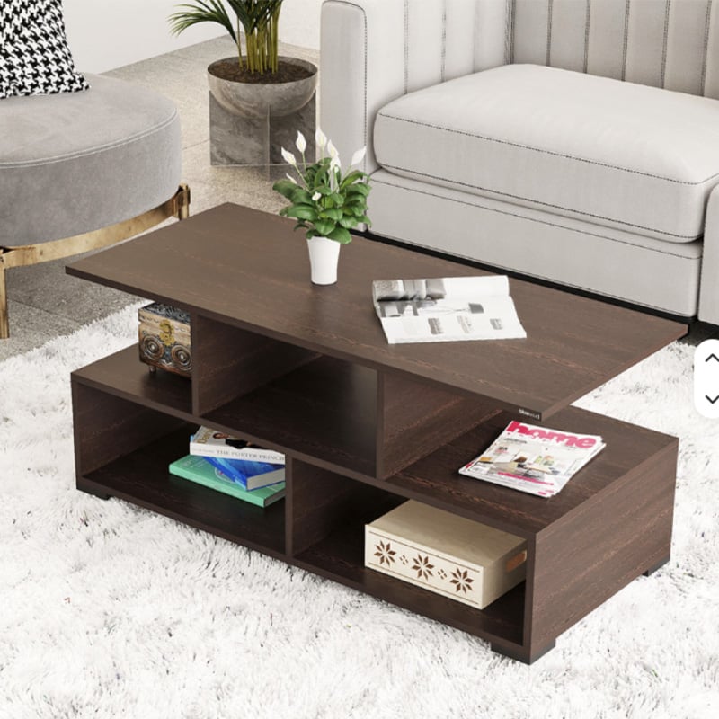 Picture of Furni Zone Rectangular Shape Coffee Center Tea/Teapoy Console Table