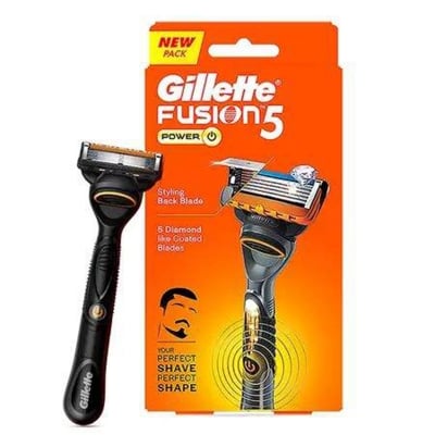 Picture of International Products Gillette Fusion Manual Razor for Men - Multicolor