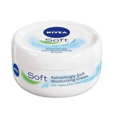 Picture of Germany Product Nivea Soft Moisturizing Cream 200 Ml - Multicolor