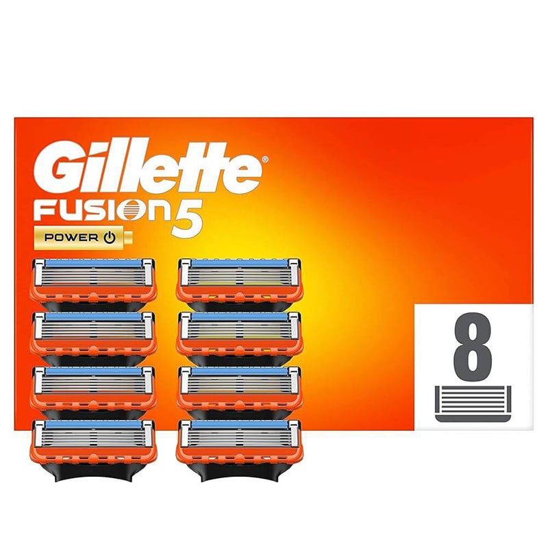 Picture of International Germany Products Gillette Fusion5 Razor Blades Cartridge 8 pic - Multicolor