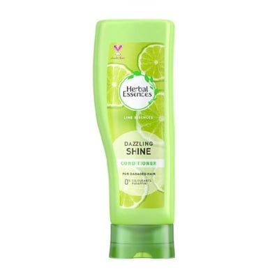 Picture of International France product Herbal Essences Dazzling Shine For damage Hair Conditioner Used For Male/female 400 Ml - Multicolor