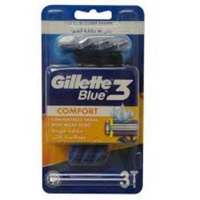 Picture of Gillette Blue 3 Comfort Men and women Shaving Razor - 3 Razor