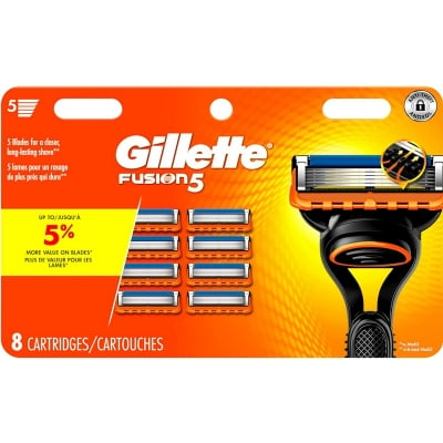 Picture of Gillette Fusion5 men's Razor Blade Refills, 8 Count