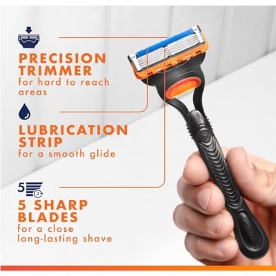 Picture of Gillette Fusion5 men's Razor Blade Refills, 8 Count