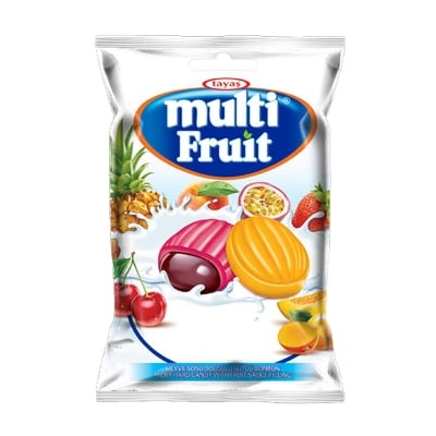 Picture of Multi Fruit Milk And Fruit Candy -170Gm - Chocolate