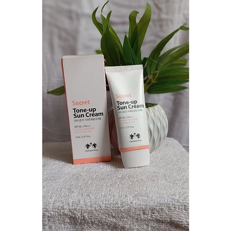 Picture of Christian Dean Secret Tone Up Sun Cream SPF 50+ PA+++ 70Ml