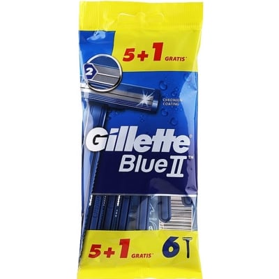 Picture of Gillette Blue 2 Razor(5 plus 1)