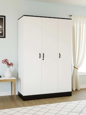 Picture of Furni Zone Home Full 3 Door Wardrobe (Do-It Your Self)