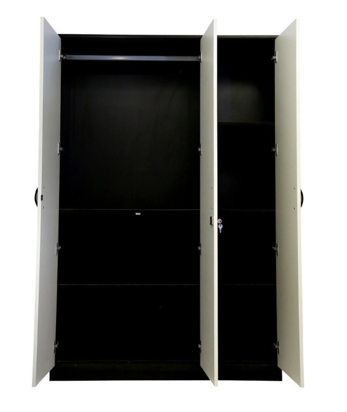 Picture of Furni Zone Home Full 3 Door Wardrobe (Do-It Your Self)