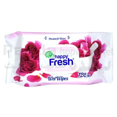 Picture of Happy Fresh Wet Wipes With Fliptop 120pcs