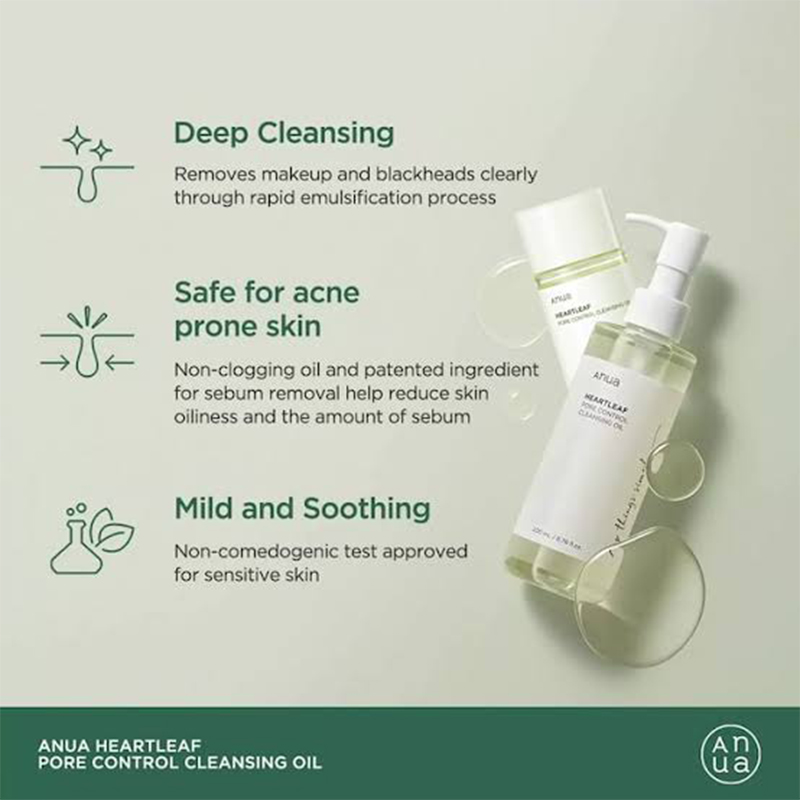 Picture of Anua Heartleaf Pore Control Cleansing Oil-200ml