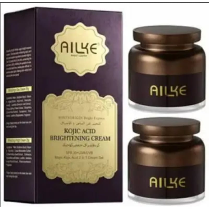 Picture of AILKE WHITEORGIN Bright Express KOJIC ACID BRIGHTENING CREAM SPF 35+UVA/UVB (25g * 2)