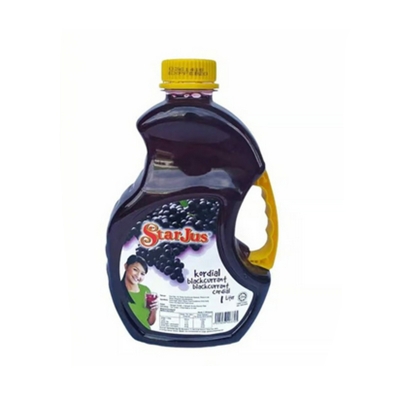 Picture of Starjus Cordial Blackcurrant 1 Ltr