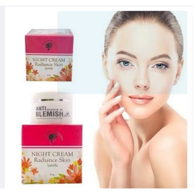 Picture of Night Cream Radiance Skin, Anti Blemish Cream Night Radiance Cream- 10gm ( Thailand)