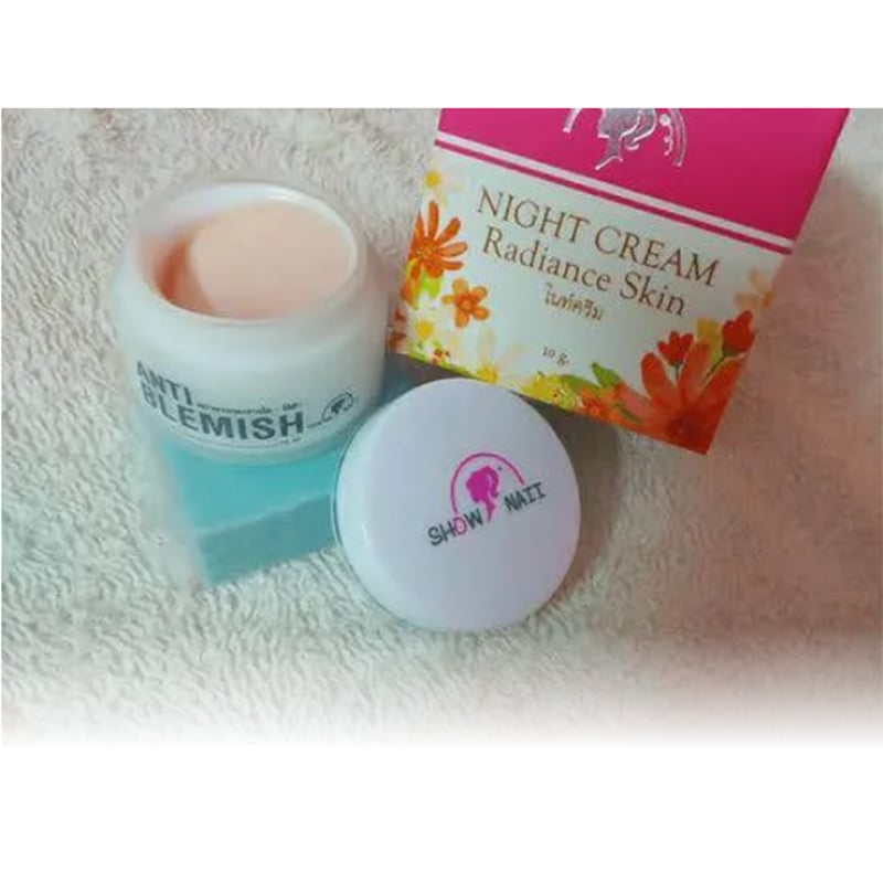 Picture of Night Cream Radiance Skin, Anti Blemish Cream Night Radiance Cream- 10gm ( Thailand)