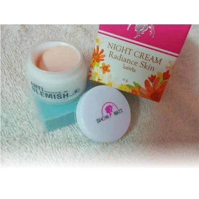 Picture of Night Cream Radiance Skin, Anti Blemish Cream Night Radiance Cream- 10gm ( Thailand)