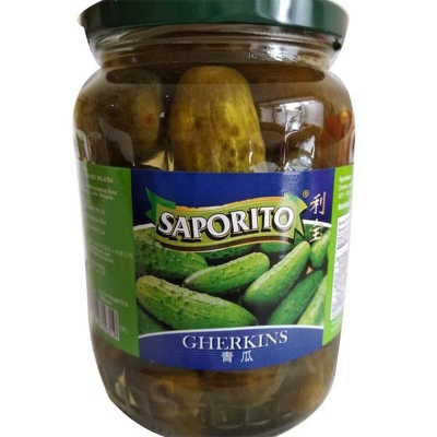 Picture of Saporito Gherkins (Malaysia) 670gm