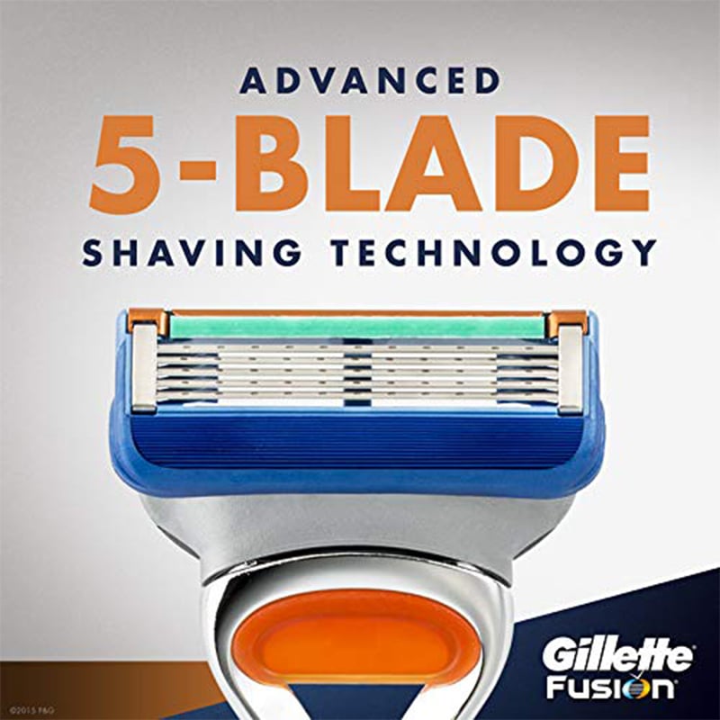 Picture of Gillette Fusion5 Manual Shaving Razor Blades – 2pcs (Cartridge)