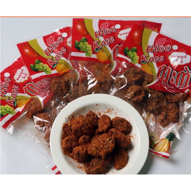 Picture of HatoKare Burmese Jhal Plum Pickle - 25 pcs