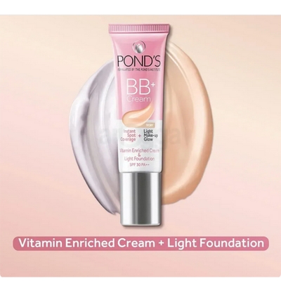 Picture of Pond's BB+ Cream Instant Spot Coverage + Light Make-up Glow Ivory SPF 30 PA++=18g