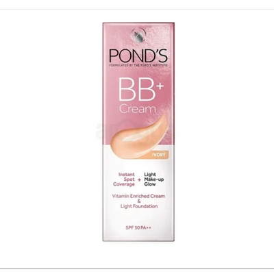 Picture of Pond's BB+ Cream Instant Spot Coverage + Light Make-up Glow Ivory SPF 30 PA++=18g